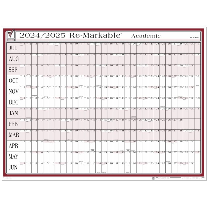 Giant Academic Calendar 2021-2022