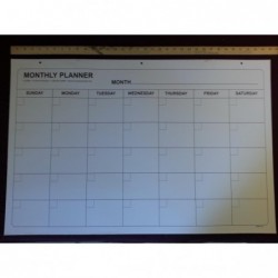 23 x 35 Undated calendar pad (12 pages)