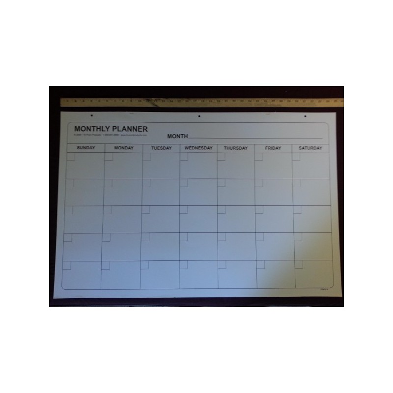 23 x 35 Undated calendar pad (12 pages)