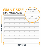 Giant Calendars (36 in x 48 in+)
